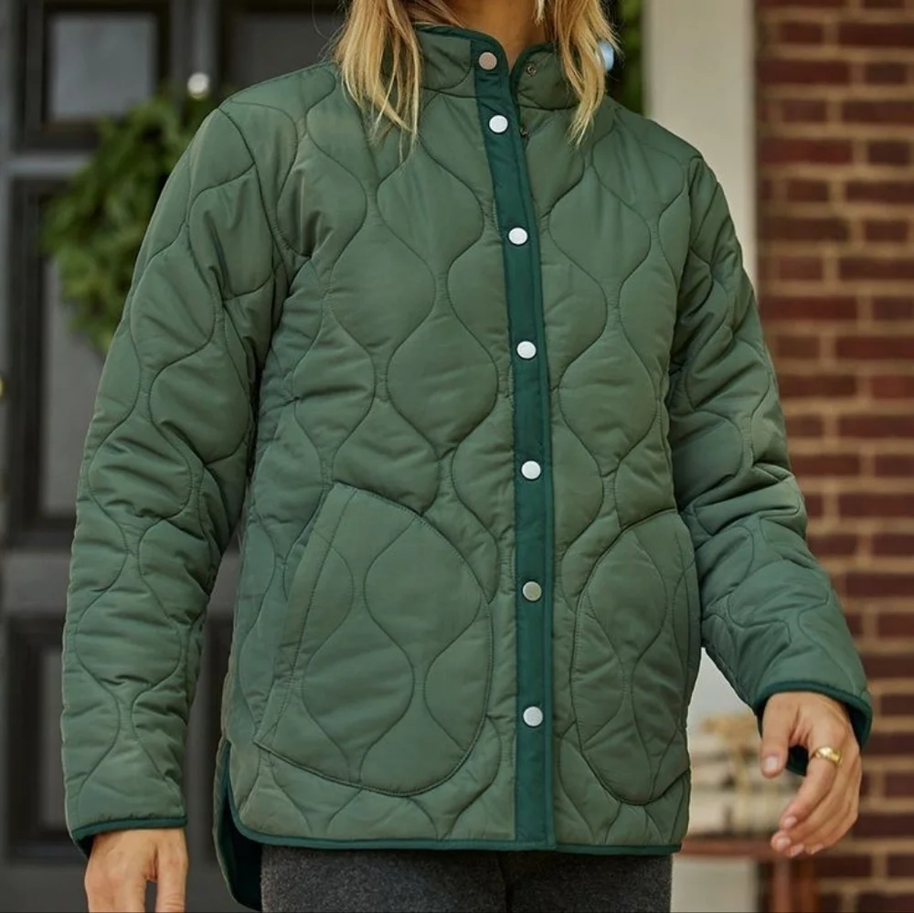 Summersalt The Reversible Eco Quilted Lightweight Jacket size 1X NWT